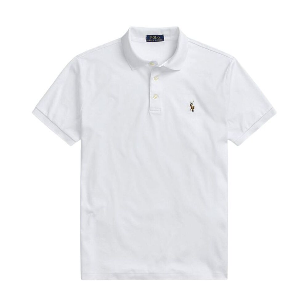 Polo Ralph Lauren Mens Classic Fit Soft Cotton Polo Shirt XL White - NWT